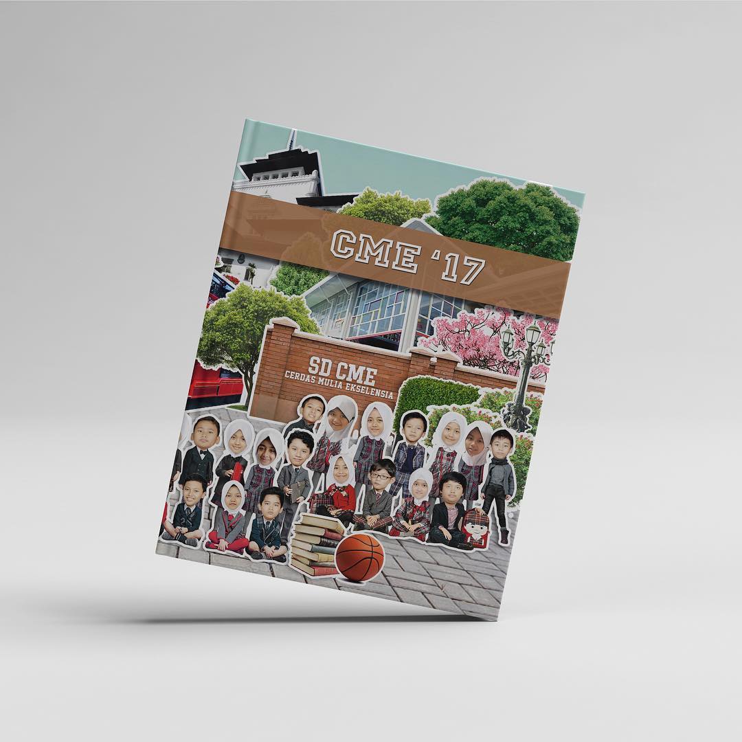 design cover buku tahunan | Buku Tahunan Sekolah - Yearbook